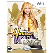 WII: HANNAH MONTANA SPOTLIGHT WORLD TOUR (DISNEY) (COMPLETE)